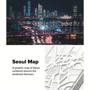 Ringke รุ่น Fusion Design - เคส iPhone 16 - ลาย Seoul Map White