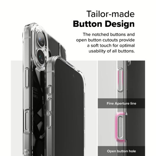 Ringke รุ่น Fusion Design - เคส iPhone 16 - ลาย Seoul Map Black - Image 11