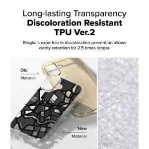 Ringke รุ่น Fusion Design - เคส iPhone 16 - ลาย Seoul Map Black