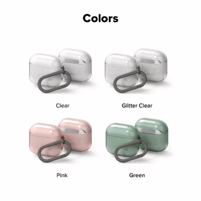 Ringke รุ่น Air Case - เคส AirPods 4 - สี Clear