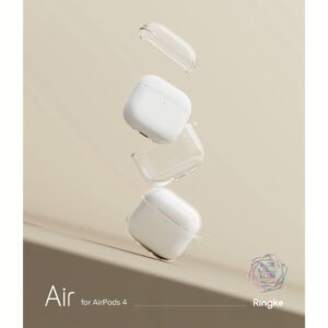Ringke รุ่น Air Case - เคส AirPods 4 - สี Clear
