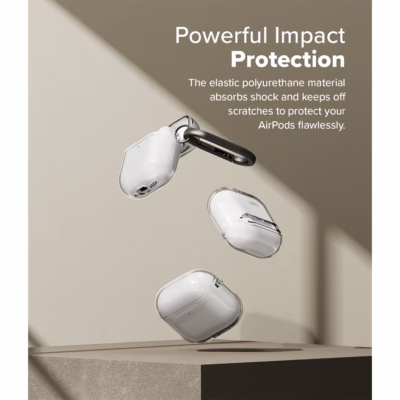Ringke รุ่น Air Case - เคส AirPods 4 - สี Clear