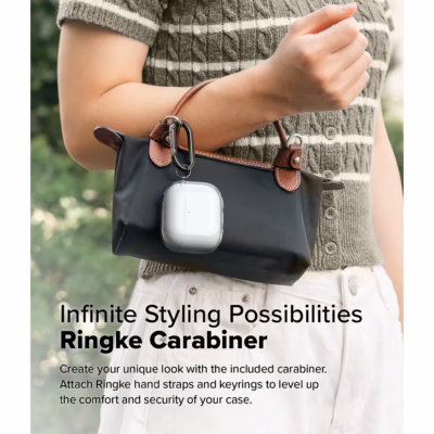 Ringke รุ่น Air Case - เคส AirPods 4 - สี Clear