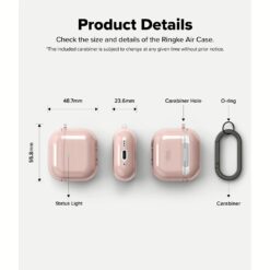 Ringke รุ่น Air Case - เคส AirPods 4 - สี Pink