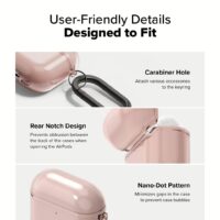 Ringke รุ่น Air Case - เคส AirPods 4 - สี Pink