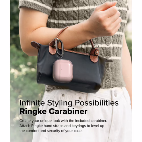 Ringke รุ่น Air Case - เคส AirPods 4 - สี Pink - Image 9
