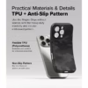 Ringke รุ่น Onyx Magnetic - เคส iPhone 16 Pro - ลาย Camo Black