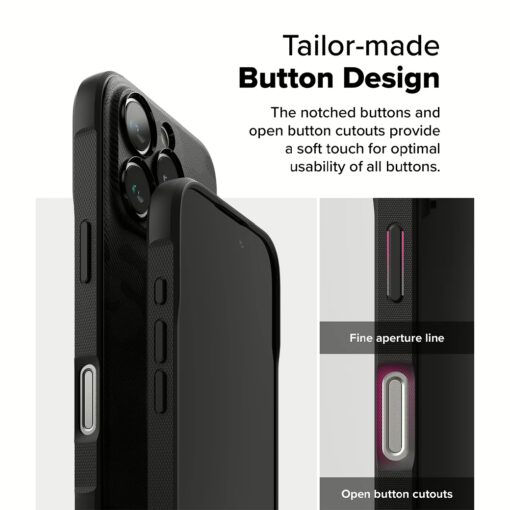 Ringke รุ่น Onyx Magnetic - เคส iPhone 16 Pro - ลาย Camo Black - Image 13