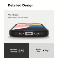 Ringke รุ่น Onyx Magnetic - เคส iPhone 16 Pro - ลาย Camo Black