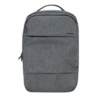 Incase รุ่น City Backpack - กระเป๋าเป้สะพายหลัง - สี Heather Black/Gunmetal Gray