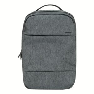 Incase รุ่น City Backpack - กระเป๋าเป้สะพายหลัง - สี Heather Black/Gunmetal Gray