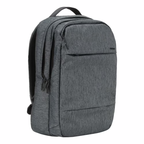 Incase รุ่น City Backpack - กระเป๋าเป้สะพายหลัง - สี Heather Black/Gunmetal Gray