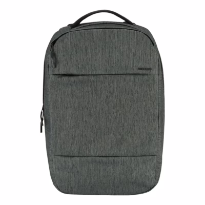 Incase รุ่น City Compact Backpack - กระเป๋าเป้สะพายหลัง - สี Heather Black/Gunmetal Gray
