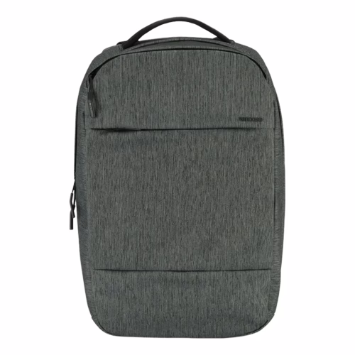 Incase รุ่น City Compact Backpack - กระเป๋าเป้สะพายหลัง - สี Heather Black/Gunmetal Gray