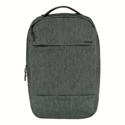 Incase รุ่น City Compact Backpack - กระเป๋าเป้สะพายหลัง - สี Heather Black/Gunmetal Gray