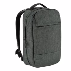 Incase รุ่น City Compact Backpack - กระเป๋าเป้สะพายหลัง - สี Heather Black/Gunmetal Gray