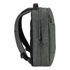 Incase รุ่น City Compact Backpack - กระเป๋าเป้สะพายหลัง - สี Heather Black/Gunmetal Gray