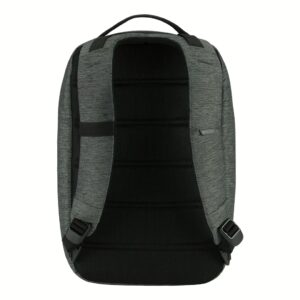 Incase รุ่น City Compact Backpack - กระเป๋าเป้สะพายหลัง - สี Heather Black/Gunmetal Gray
