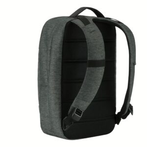 Incase รุ่น City Compact Backpack - กระเป๋าเป้สะพายหลัง - สี Heather Black/Gunmetal Gray