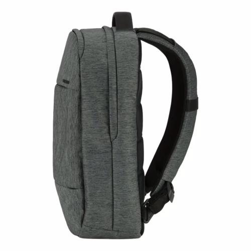 Incase รุ่น City Compact Backpack - กระเป๋าเป้สะพายหลัง - สี Heather Black/Gunmetal Gray