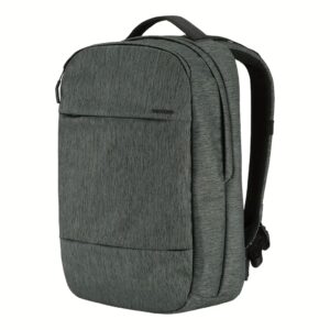 Incase รุ่น City Compact Backpack - กระเป๋าเป้สะพายหลัง - สี Heather Black/Gunmetal Gray