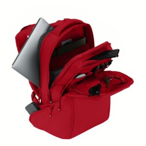 Incase รุ่น ICON Backpack - กระเป๋าเป้สะพายหลัง - สี Signal Red