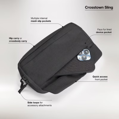 Incase รุ่น Crosstown Sling - กระเป๋า - สี Black