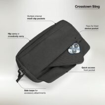 Incase รุ่น Crosstown Sling - กระเป๋า - สี Black 10 Incase รุ่น Crosstown Sling - กระเป๋า - สี Black