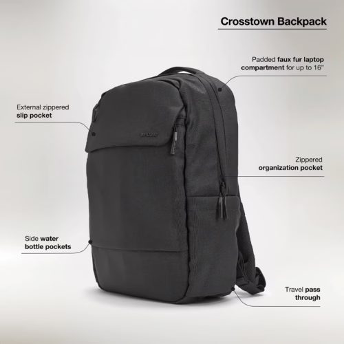 Incase รุ่น Crosstown Backpack - กระเป๋า - สี Black