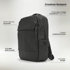 Incase รุ่น Crosstown Backpack - กระเป๋า - สี Black