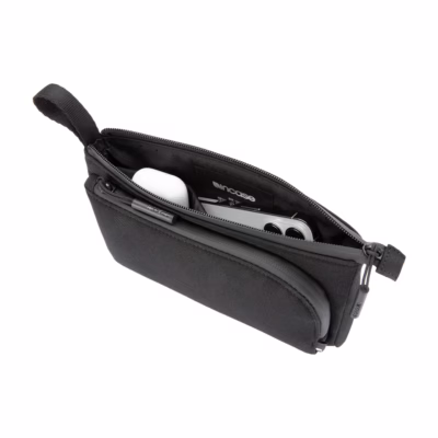 Incase รุ่น Facet Accessory Organizer in Recycled Twill - กระเป๋า - Black