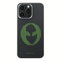 Pitaka รุ่น Aries Tactile Woven Case - เคส iPhone 15 Pro - สี Alien