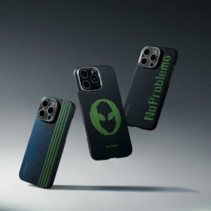 Pitaka รุ่น Aries Tactile Woven Case - เคส iPhone 15 Pro - สี Alien 10 Pitaka รุ่น Aries Tactile Woven Case - เคส iPhone 15 Pro - สี Alien