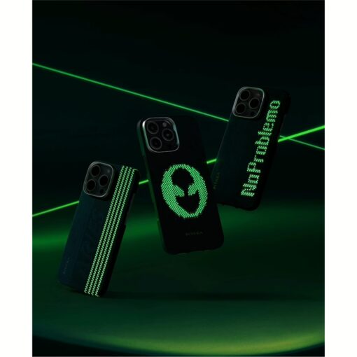 Pitaka รุ่น Aries Tactile Woven Case - เคส iPhone 15 Pro - สี Alien - Image 6