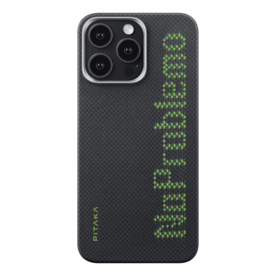 Pitaka รุ่น Aries Tactile Woven Case - เคส iPhone 15 Pro Max - สี NoProblemo