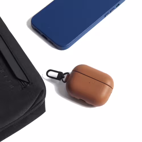 Mujjo รุ่น Echelon - เคส Airpod Pro 2/1 - สี Tan