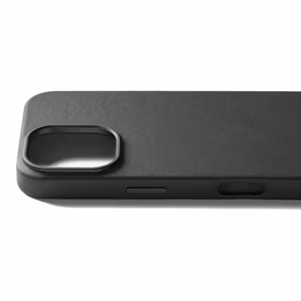 Mujjo รุ่น Leather Case - เคส iPhone 16 Pro - สี Black