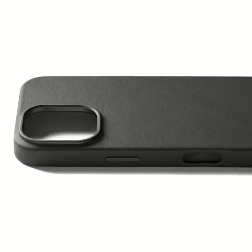 Mujjo รุ่น Leather Case - เคส iPhone 16 Pro - สี Black - Image 3
