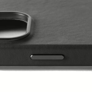 Mujjo รุ่น Leather Case - เคส iPhone 16 Pro - สี Black