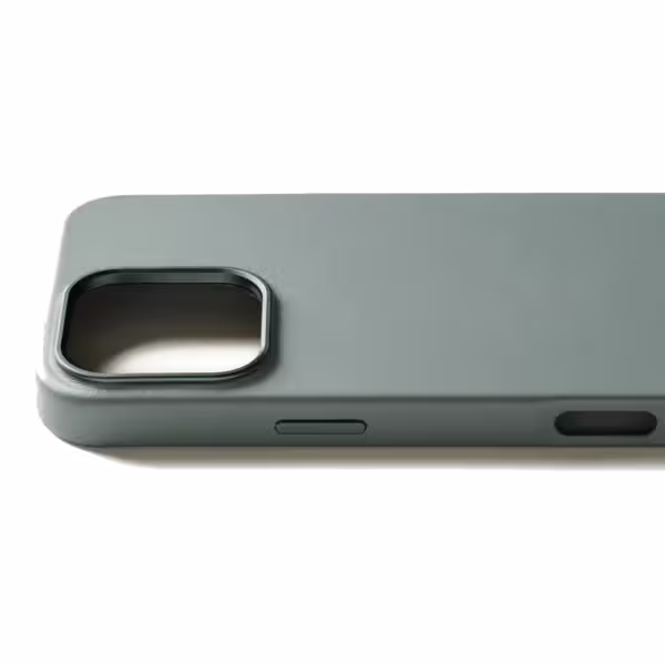 Mujjo รุ่น Leather Case - เคส iPhone 16 Pro - สี Green Smoke