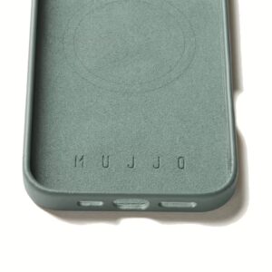 Mujjo รุ่น Leather Case - เคส iPhone 16 Pro - สี Green Smoke 17 Mujjo รุ่น Leather Case - เคส iPhone 16 Pro - สี Green Smoke