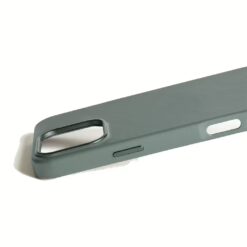 Mujjo รุ่น Leather Case - เคส iPhone 16 Pro - สี Green Smoke