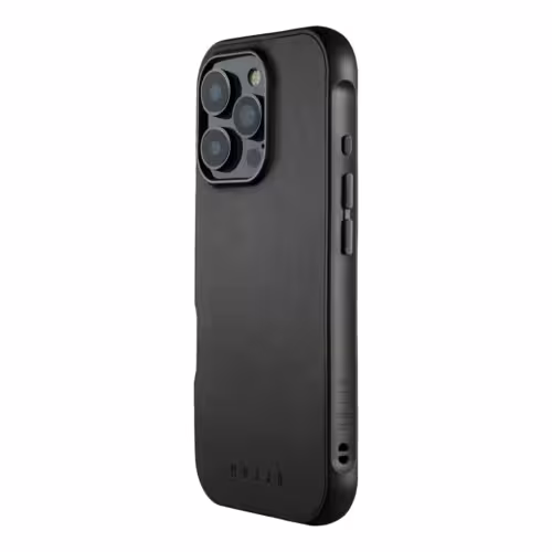 Mujjo รุ่น Shield Case - เคส iPhone 16 Pro - สี Black