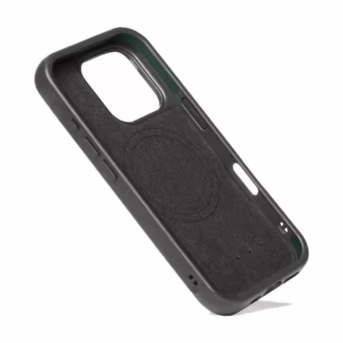 Mujjo รุ่น Shield Case - เคส iPhone 16 Pro - สี Black