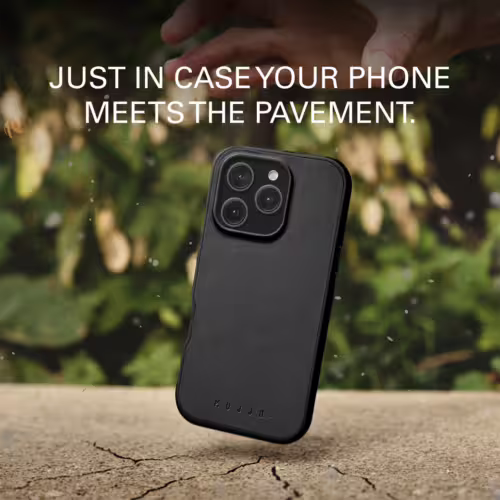 Mujjo รุ่น Shield Case - เคส iPhone 16 Pro - สี Black