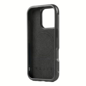 Mujjo รุ่น Shield Case - เคส iPhone 16 Pro - สี Black