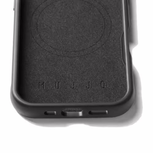 Mujjo รุ่น Shield Case - เคส iPhone 16 Pro - สี Black