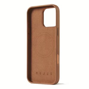Mujjo รุ่น Leather Case - เคส iPhone 16 Pro Max - สี Tan