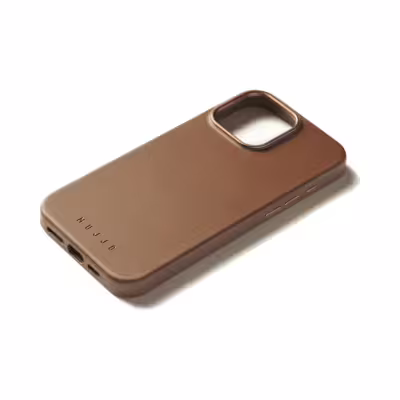 Mujjo รุ่น Leather Case - เคส iPhone 16 Pro Max - สี Tan