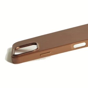 Mujjo รุ่น Leather Case - เคส iPhone 16 Pro Max - สี Tan